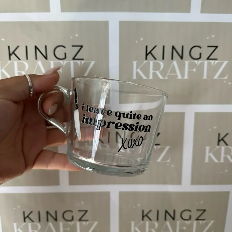 Personalised Sabrina Carpenter Mug | Personalized Mug | Gift For Her | I Leave Quite An Impression Mug | Mug With Name | Birthday Gift