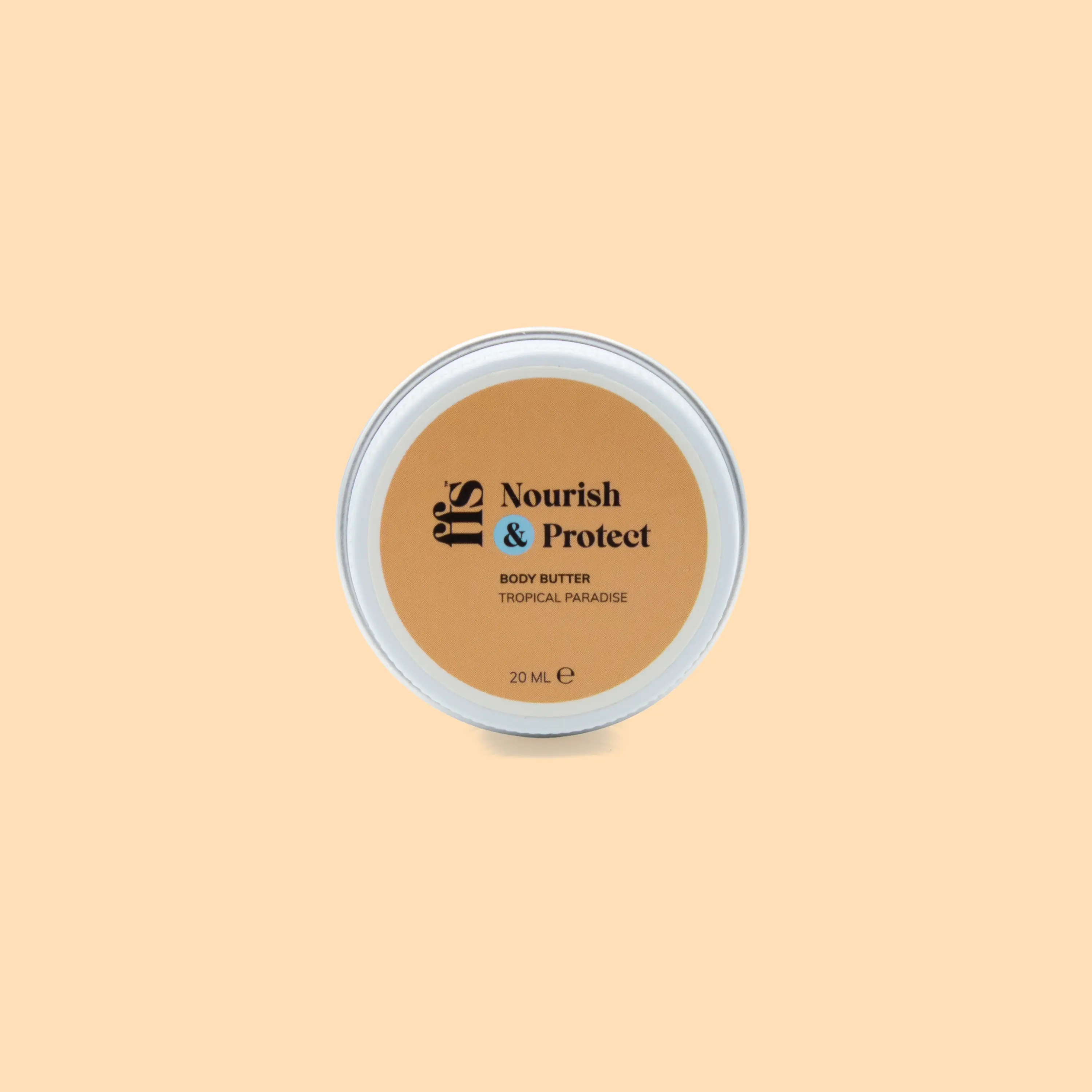 FFS Beauty | Travel Size Nourish & Protect Body Butter | 20ml | Cocoa Butter, Shea Butter & Vitamin E