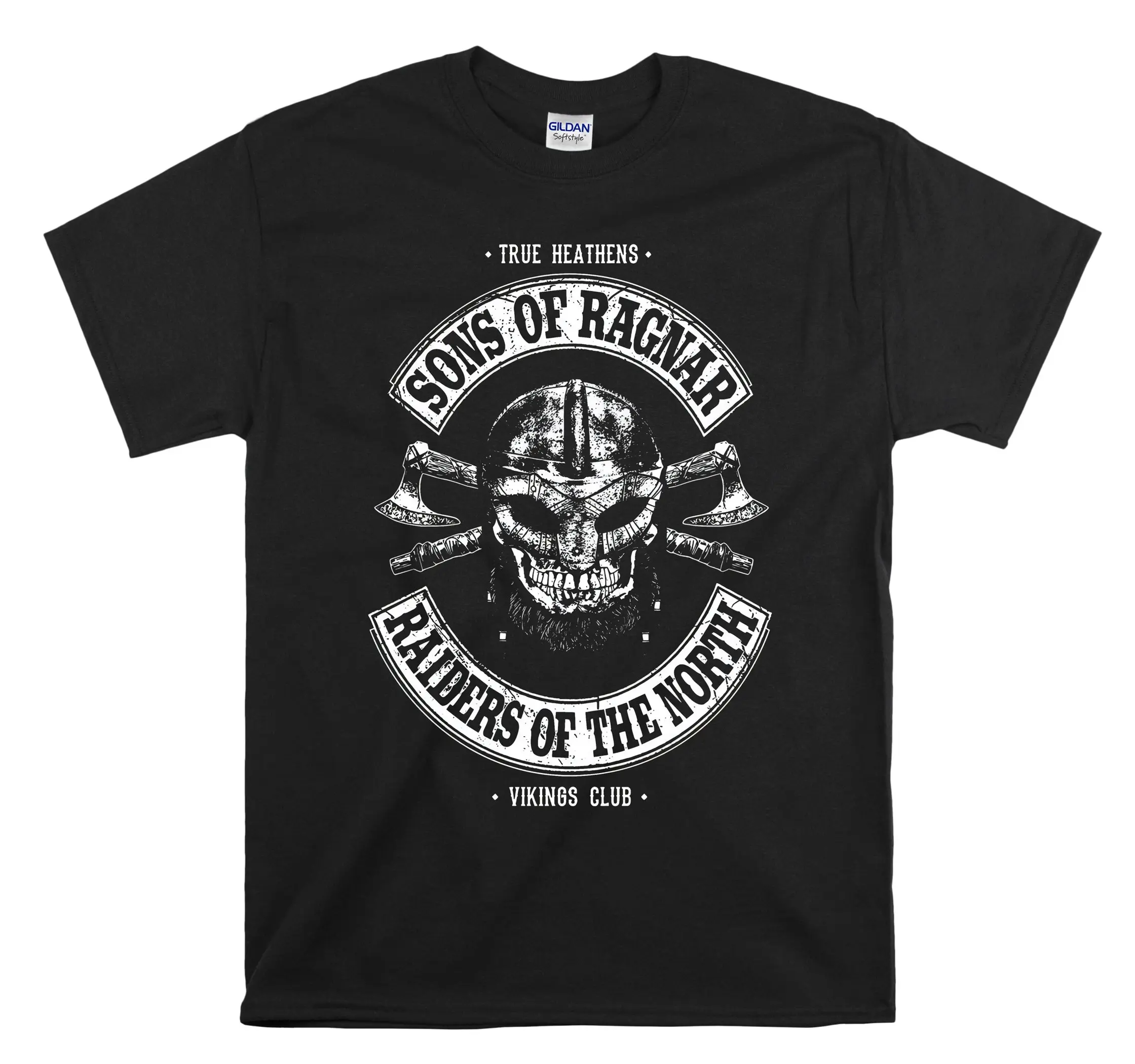 Sons of Ragnar Viking Raiders of the North Norse Graphic T-Shirt Men Women Unisex Top T Shirt