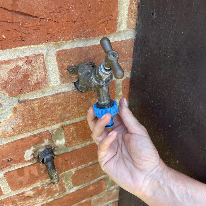 Qwickhose Tap Connector - Screw On Adapter for Outdoor Taps 3