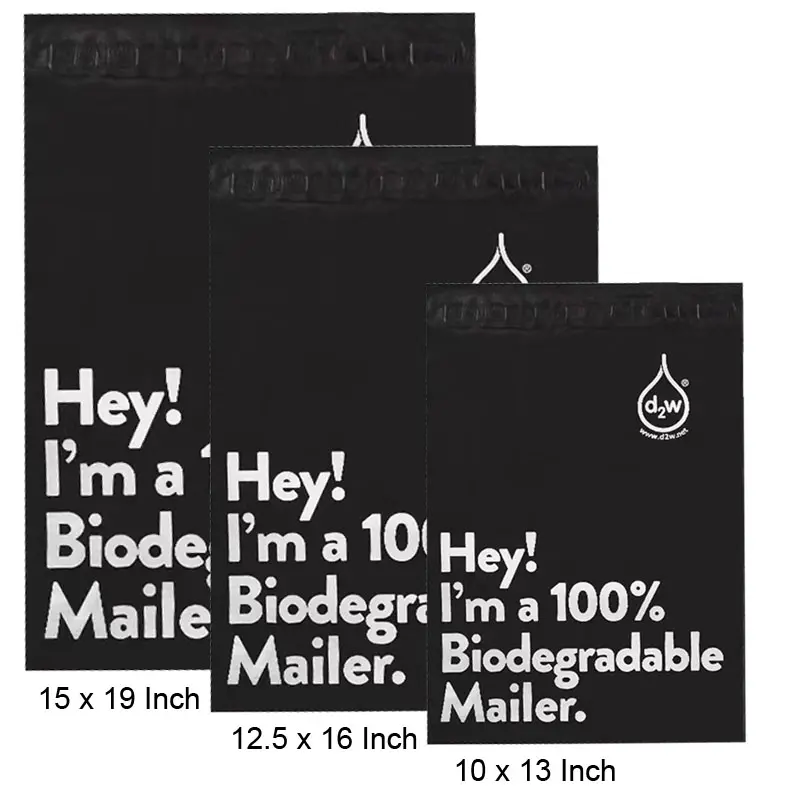 60x Mix Size Mailer Bag Mailing Postal Bags Envelopes I AM BIO For Shipping Packing Biodegradable Strong Postal Carrier 1