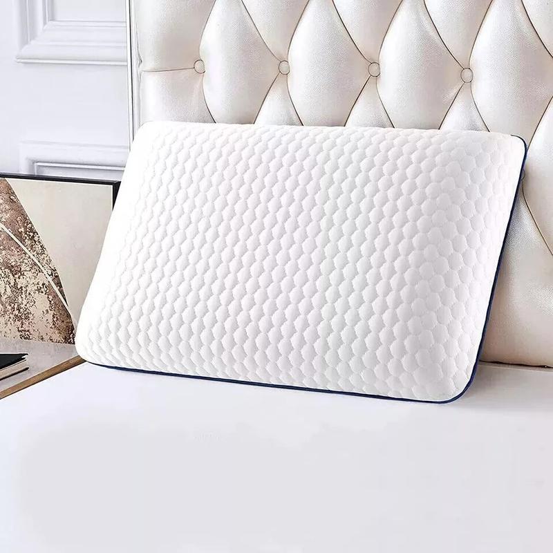 Airflow Pillows Memory Foam Pillow for Side, Stomach and Back Sleepers -  Relaxing Bed Pillow for Neck Pain ,Ultimate Comfort Hypoallergenic and Perfect for Restful Nights Dreamy Night Pillow With Airflow Tech Pack Of 1 Pack OF 2 1