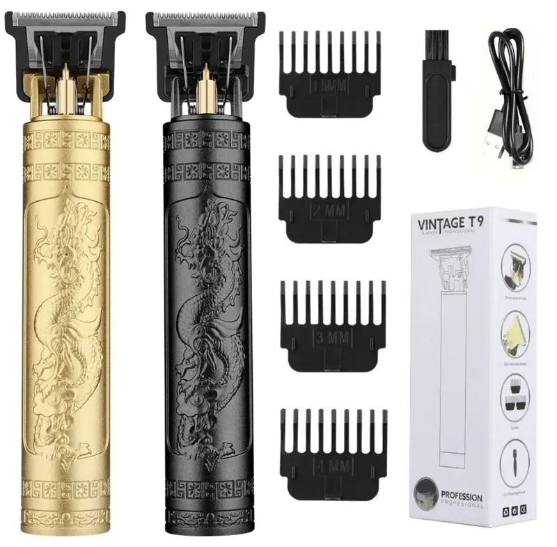 60% off! Professional Men's Hair Clippers & Beard Trimmer - Cordless Electric Shaver Kit for Barber-Grade Grooming (Ideal Christmas Gift) 0