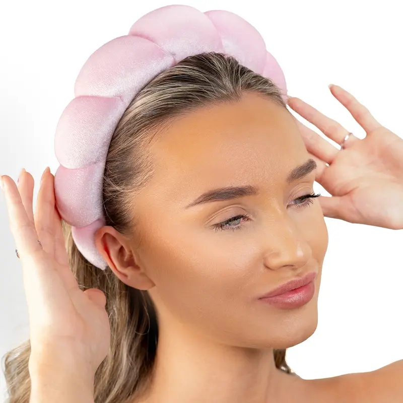 brushworks Pink Cloud Headband 5