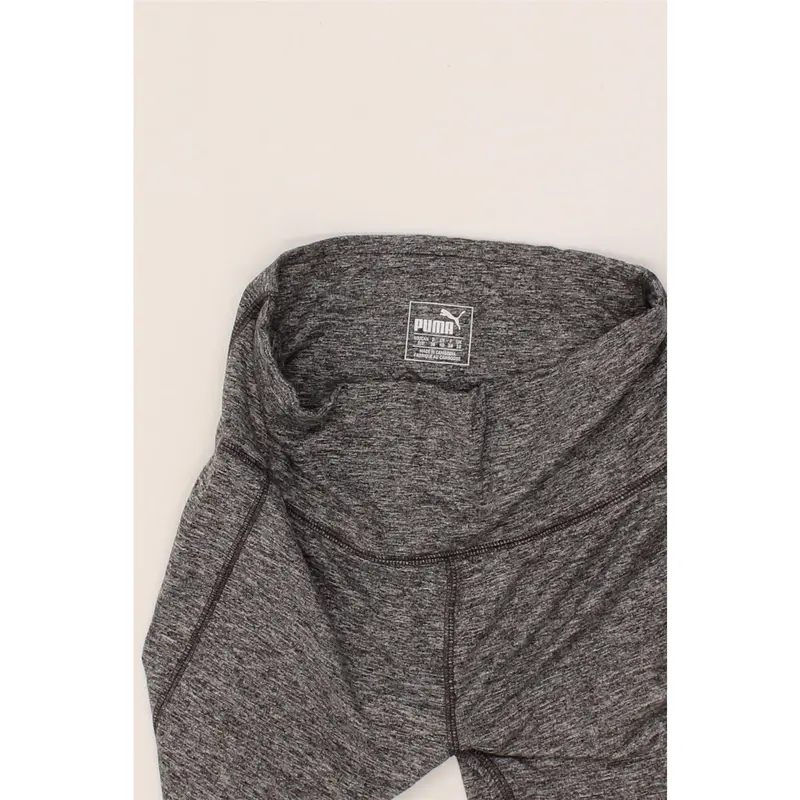 Pre-Owned Vintage PUMA Womens Leggings UK 10 Small  Grey Colourblock 3