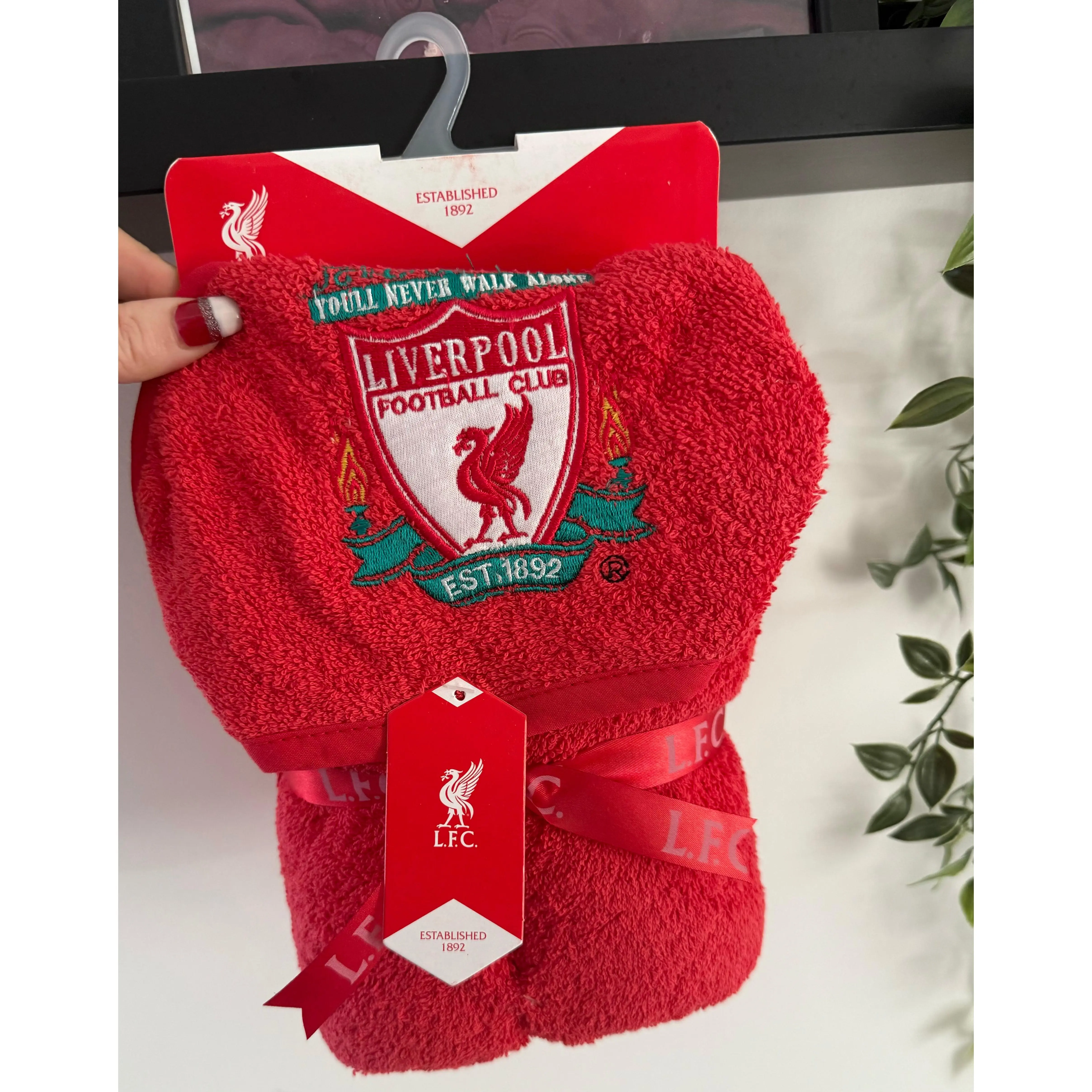 Red Liverpool Towel