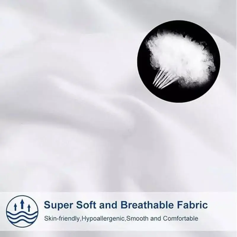MicroFiber Duvet Quilt 16.5 Tog Extra Deep Hotel Quality - All Sizes, White 6