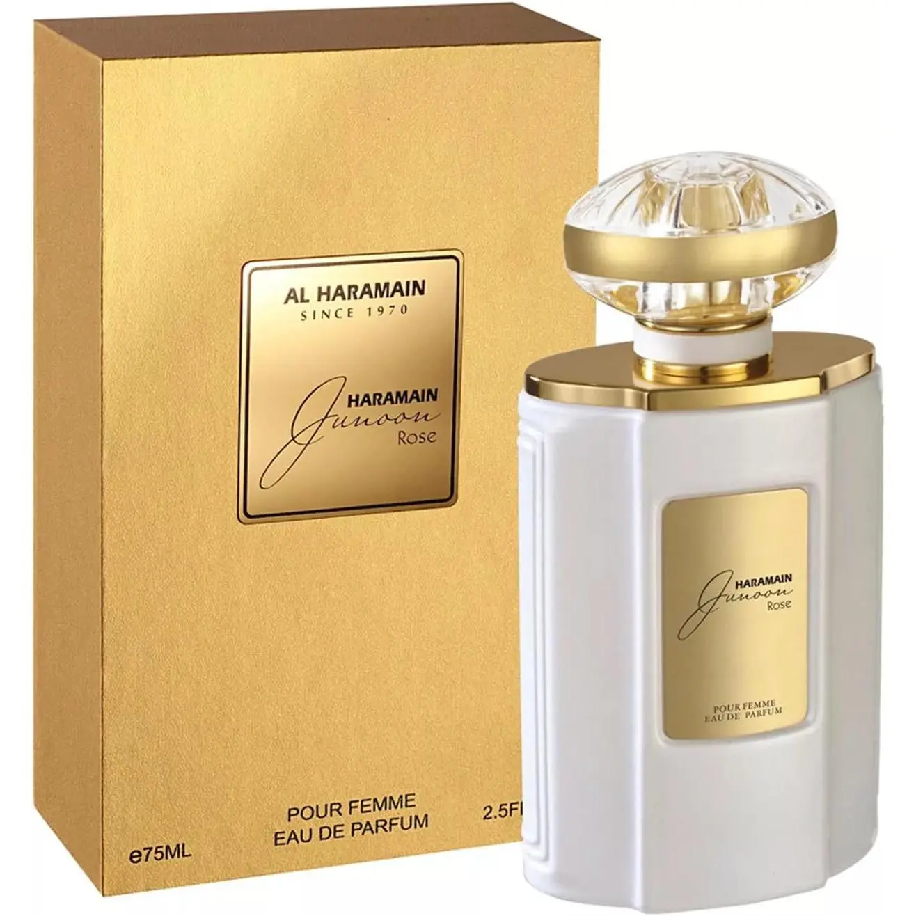 Al Haramain Junoon Rose 75ml Edp