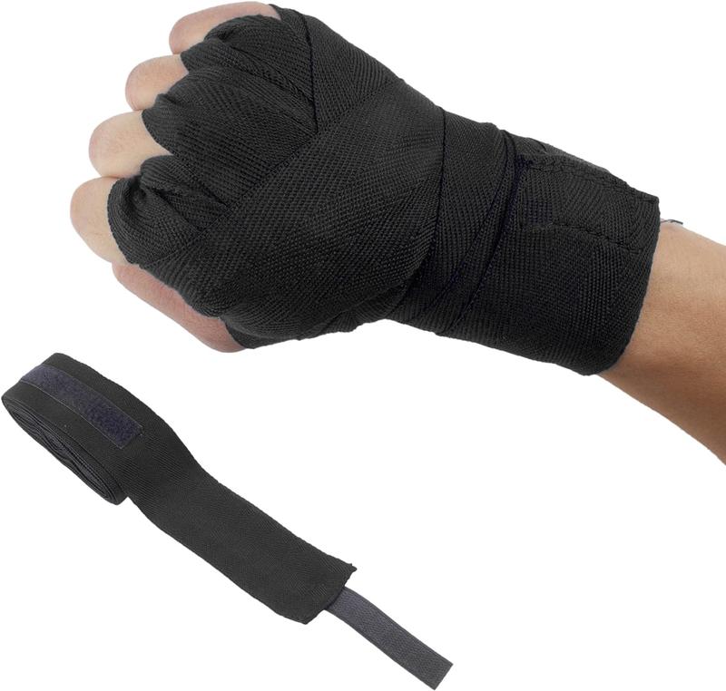 ZENOVA X Boxing Wraps, Elasticated Wraps For Boxing, Martial Arts Hand Wraps, Men & Women Boxing Hand Wraps, MMA, Muay, Thai, Kickboxing, Punching Bag Training Hand Wraps Boxing, Boxing Equipment adults all seasons sports gloves 9