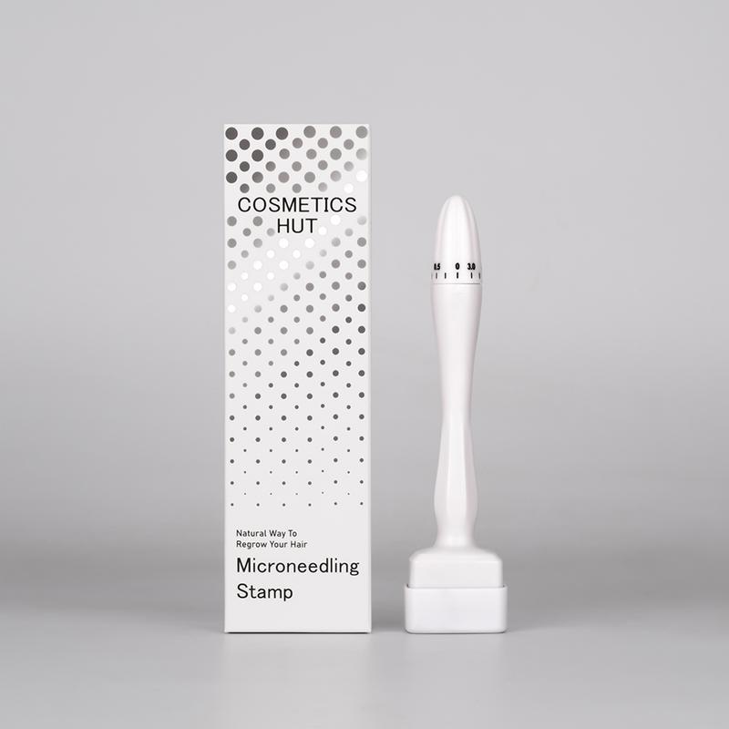 Derma Stamp, 0-3mm Adjustable Micro needling Pen with 140 Titanium Pins, Dermastamp Derma Pen Micro needling Stamp for Women Men, Derma Roller for Hair Scalp Beard Growth Face Body Comfort 0