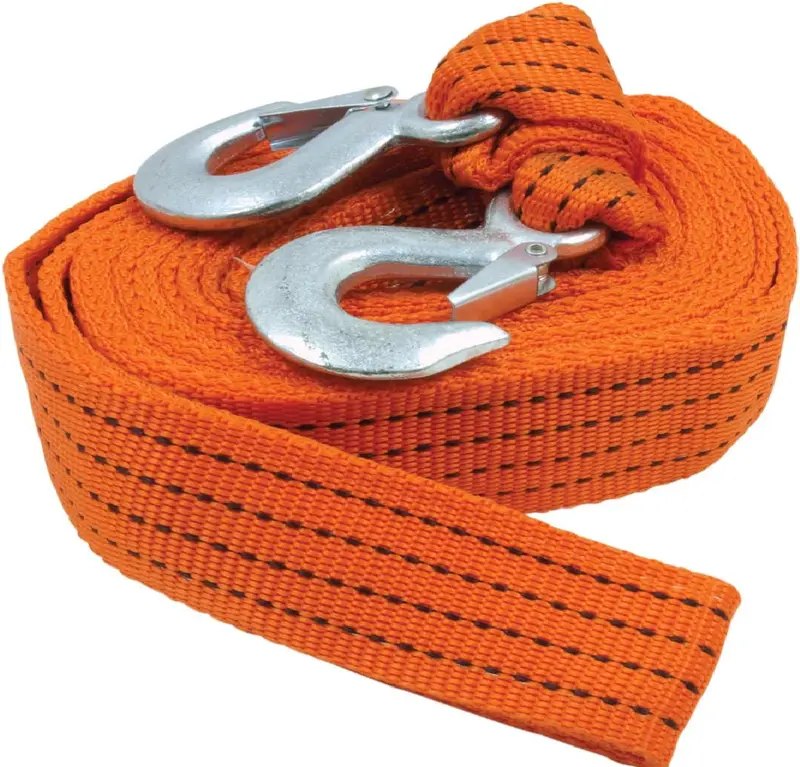 5 Tonne 4M Meters Tow Towing Pull Rope Strap Road Recovery Car 4x4 Van UK 23-44 1