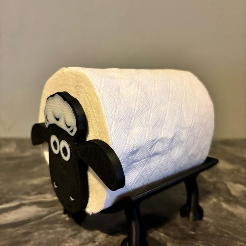 Sheep Stackable Toilet Roll Holder - Home Organizer for Bathroom Racks Decor 2