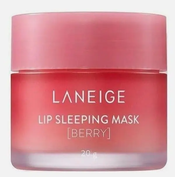 Laneige Epished Lip Sleeping Mask EX in Berry - Smoothing & Moisturizing Lip Treatment - Hydrate Mask Smoothing Daily Berry Moisturizer Skincare Compact 0