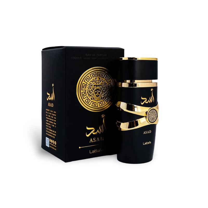 Asad Lattafa Perfume for Men 100 ml, Eau De Perfum, Refreshing Oud and Musk Fragrances, Men’s Arabian Fragrance 1