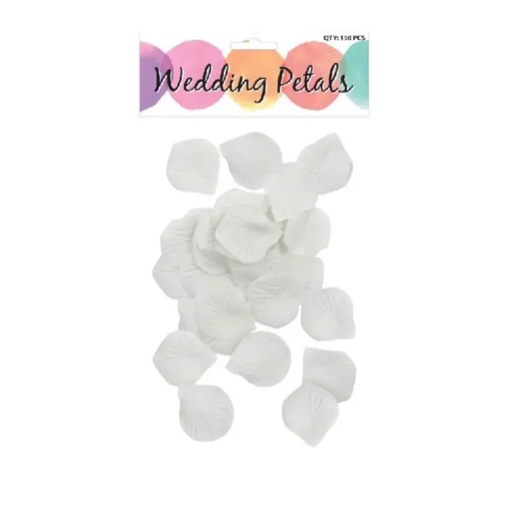 White Wedding Rose Petals, Wedding Rose Petals, White Petals, White Table Petals, Wedding Petals, Marriage Petals, White Petal Confetti, 1