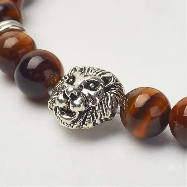 Men's Tigers Eye Lion Bracelet - Fashion Accessory 3