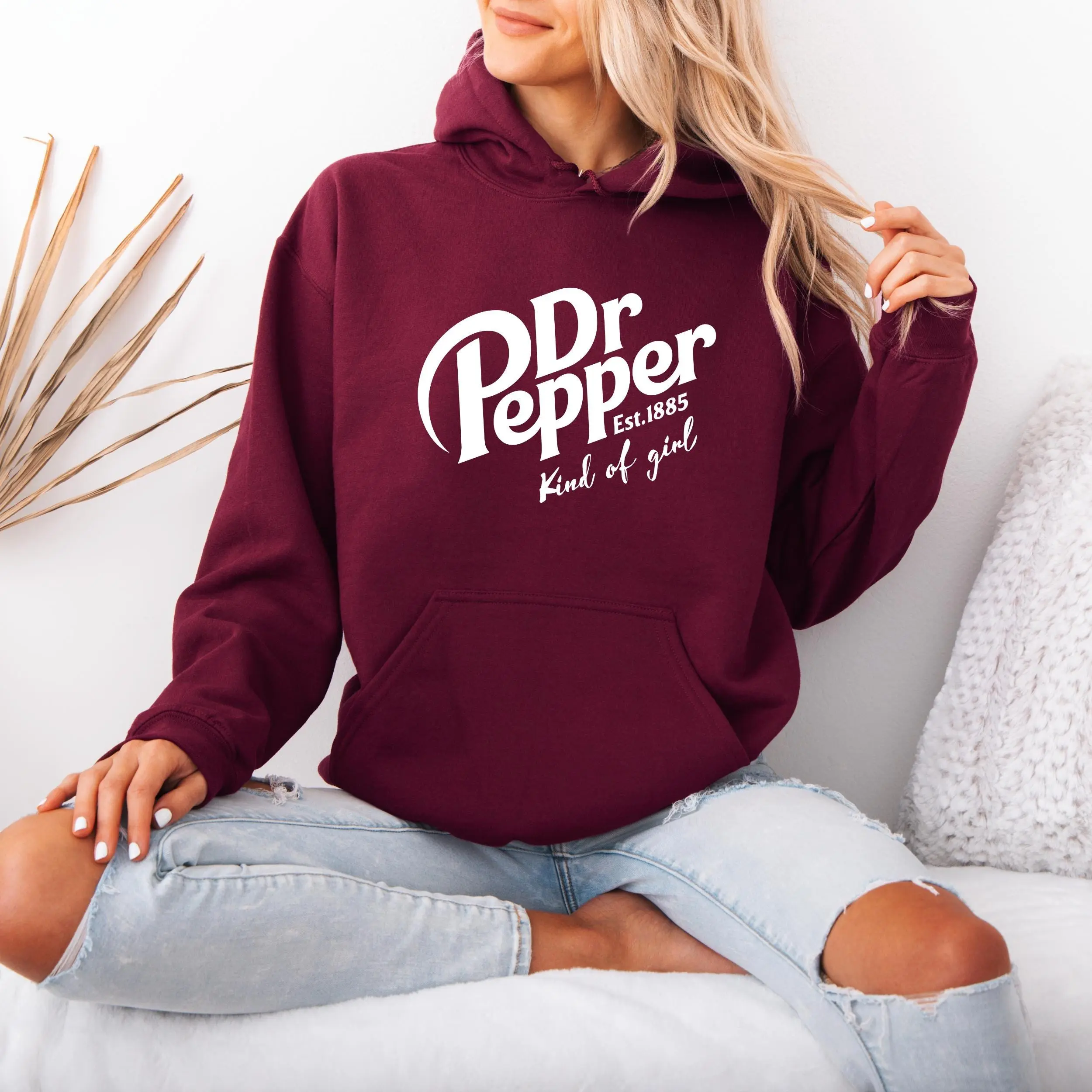 Dr Pepper Kind Of Girl Replica Hoodie Soda Lover Sweaters Dr Pepper Shirt Listing Has 3 Items Please Check Before Ordering