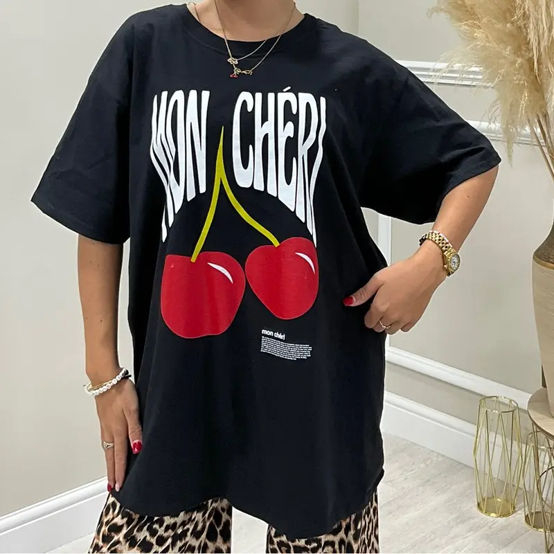 MON CHERRY OVERSIZED T-SHIRT Womenswear 3