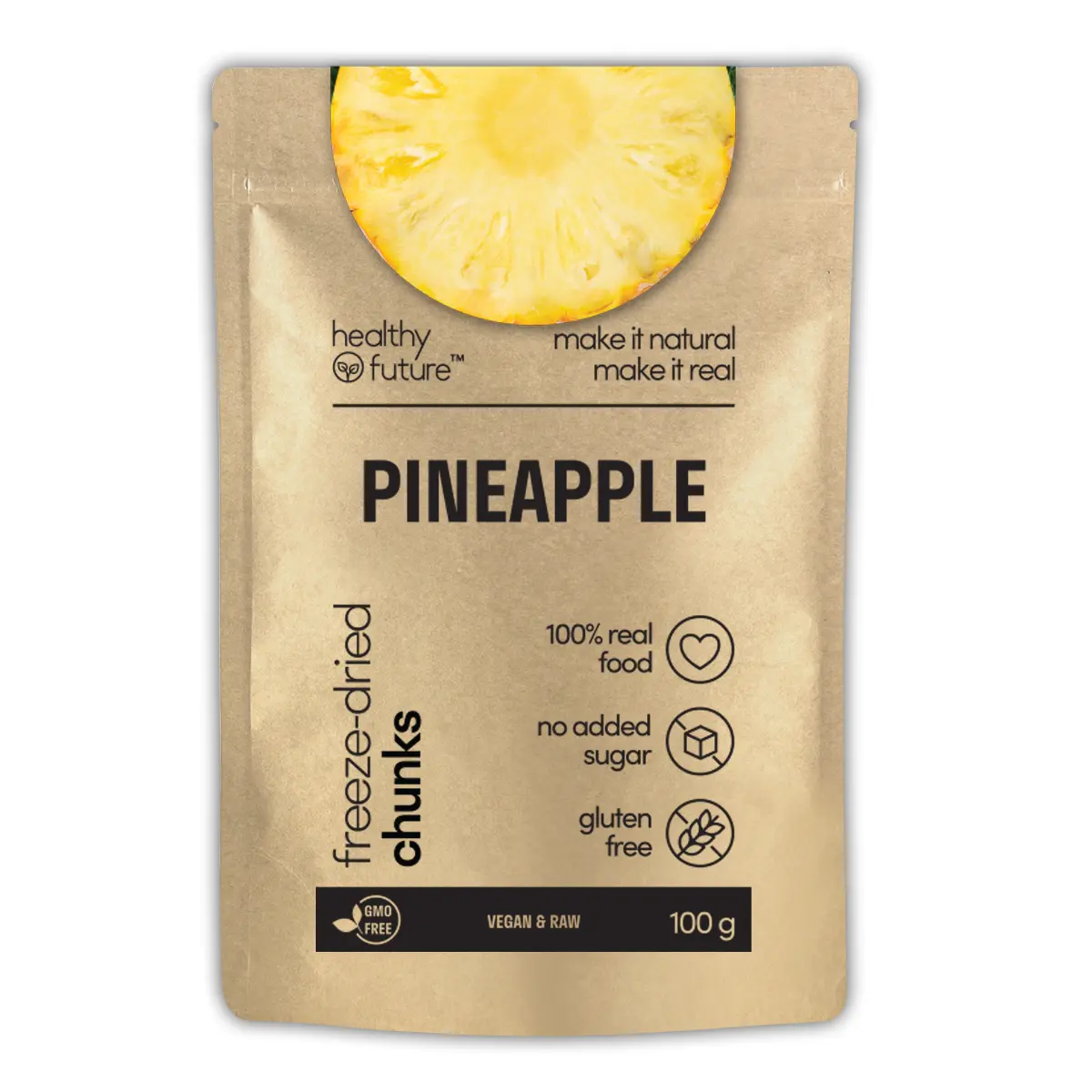 "Tropical Delight  Freeze-Dried Pineapple Chunks – Nutritious Snack On-the-Go!" freeze dried  yogurt Sugar Fruits Vitamins freeze  dried