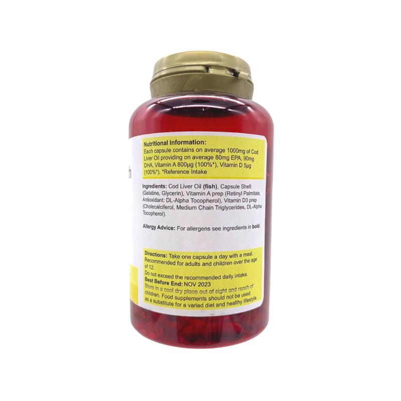 Power Health High Strength Cod Liver Oil 1000mg - 90 capsules 2