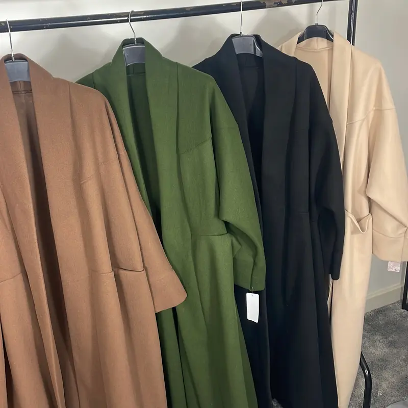 Coat with Pockets Trench Style one size 0