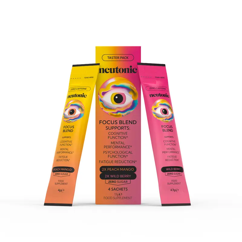 Neutonic | Focus Blend Taster Pack 4 sachets | Supports Cognitive Function & Mental Performance 0