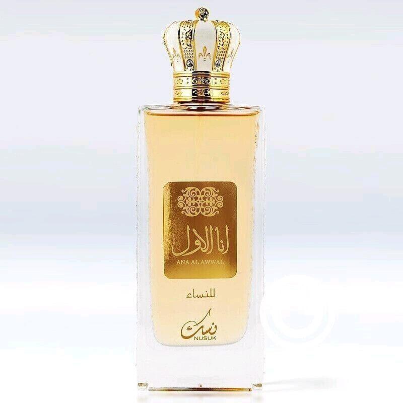 Ana Al Awwal EDP 100ml By Nusuk For Womens Perfume Spray Long Lasting Fragrance Scent 1