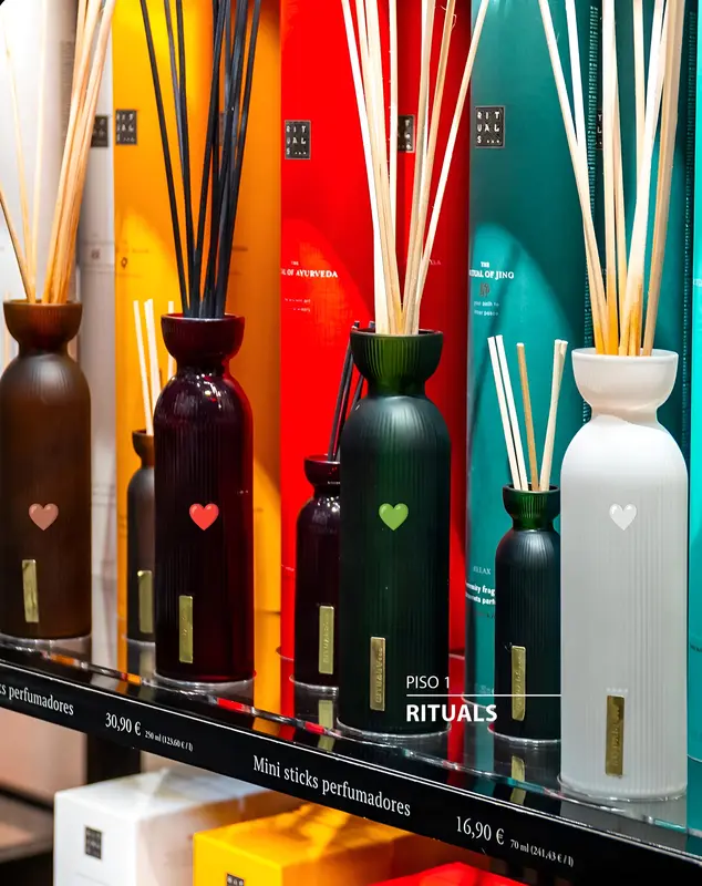 Rituals Fragrance Sticks Reed Diffuser 70ml from The Ritual of Sakura- Home Fragrance Room Kitchen Scented Perfume Aroma Freshener White 3