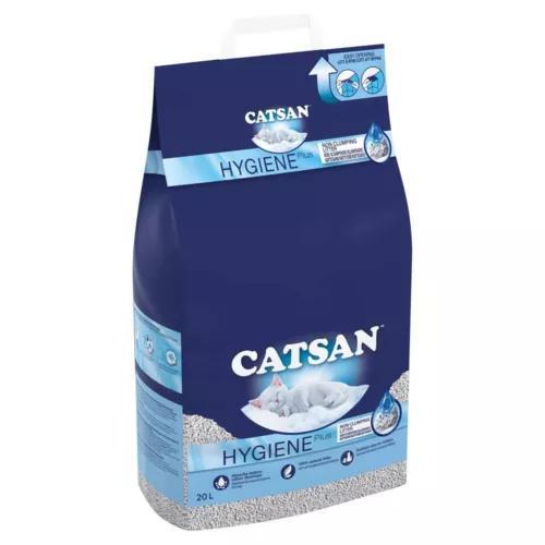 20L Catsan Hygiene Non Clumping Cat Litter 20 Litres Odour Control Kitten Litter 1