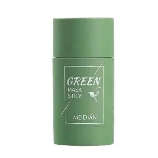 Cleansing Green Tea Mask Clay Stick Oil Control Anti-Acne Whitening Seaweed Mask Skin Care 6