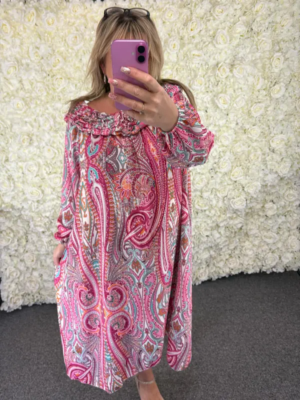JB MILLY Ruffle Dress 16 to 24 Plus Size Curve 8