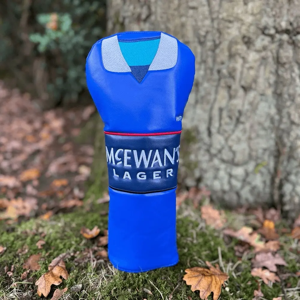 Golf Driver Head Cover - Rangers Retro Style