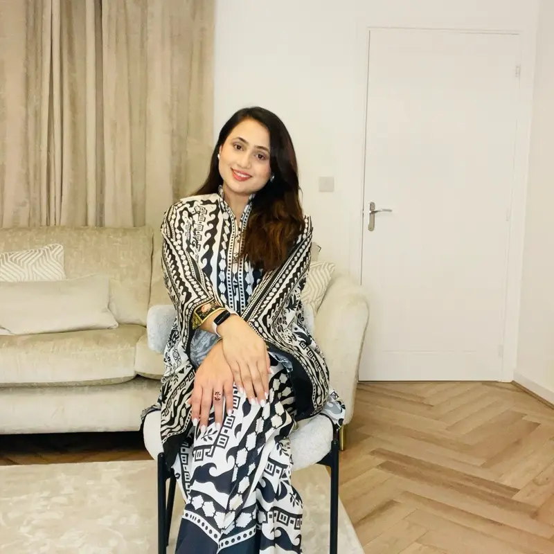 Luxury Silk Monochrome Kurta Set