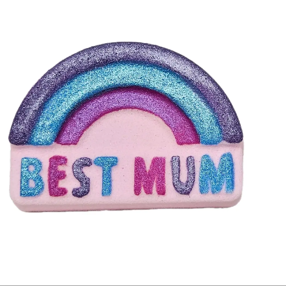 Best Mum Rainbow Bath Bomb, Gifts for Her, Mother's Day