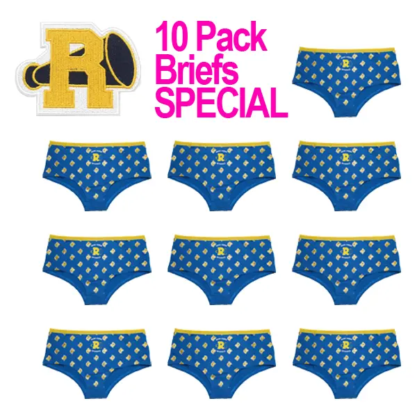 Pack of 10 Riverdale Women's Briefs Pants Knickers in Size 6-22 - Panties, Womenswear