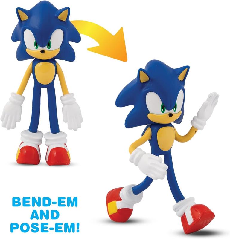 Sonic the Hedgehog Bend-Ems Bendable Action Figure 2