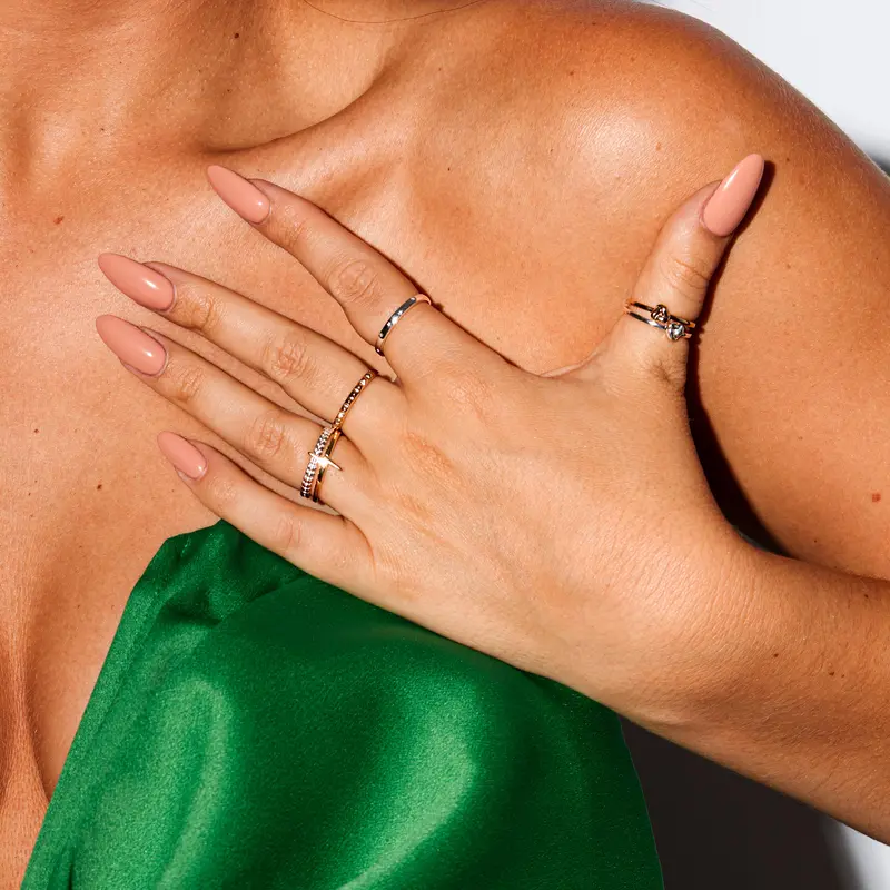 Stackd Scattered Stars Sterling Silver Ring 3