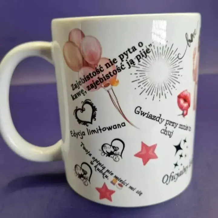 Kubek "Zajebista Kobieta" – Humor, Styl i Funkcjonalność! Mug Gift,wysylka uk
