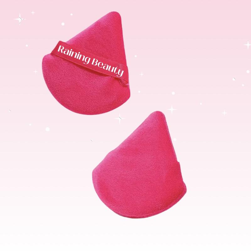 CBSHARIUNIQUE - Black Triangle Powder Puff Set (2pc) 4