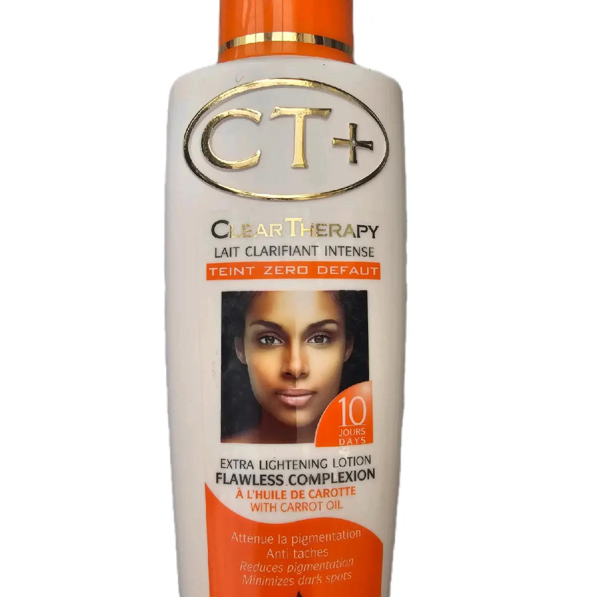 CT PLUS Clear Therapy Extra Lightening Lotion with Carrot Extract for Body Care lotion only Flawless