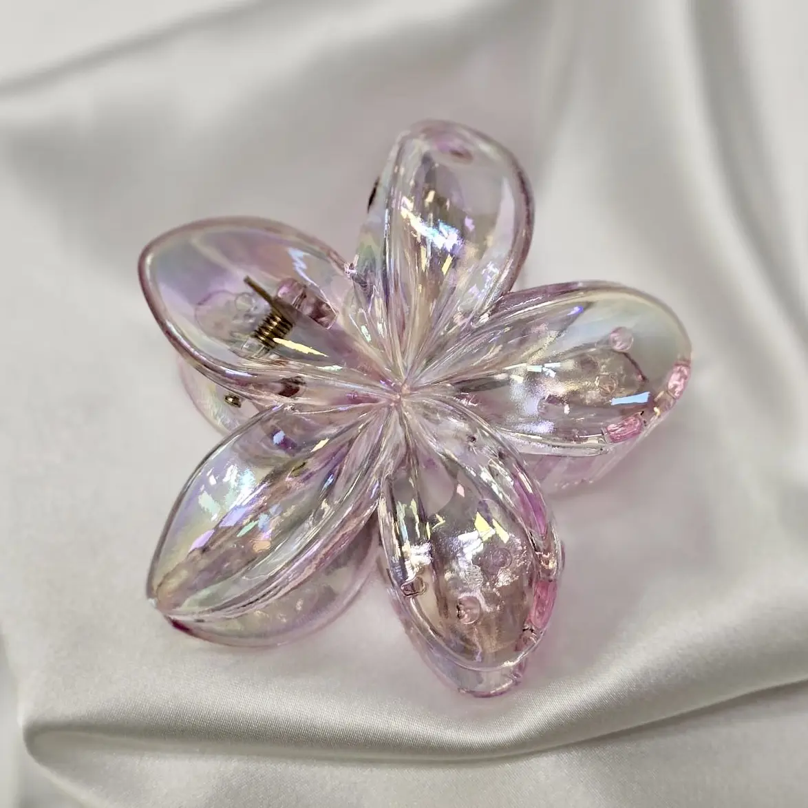 Cheshire Silk Claw Clips - Various Designs - High-Quality Acetate & Acrylic Material