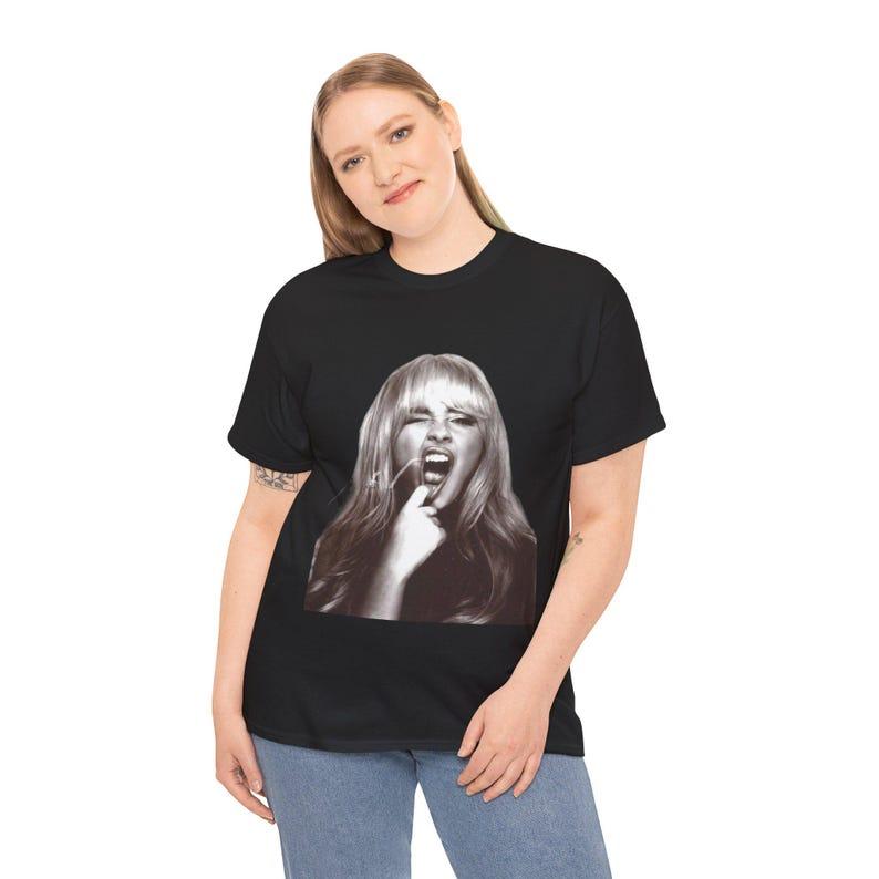 Sabrina Carpenter T-Shirt Unisex Heavy Cotton Tee - T-Shirt Fan Merch Vintage Pop Star Y2K Graphic Tee 4