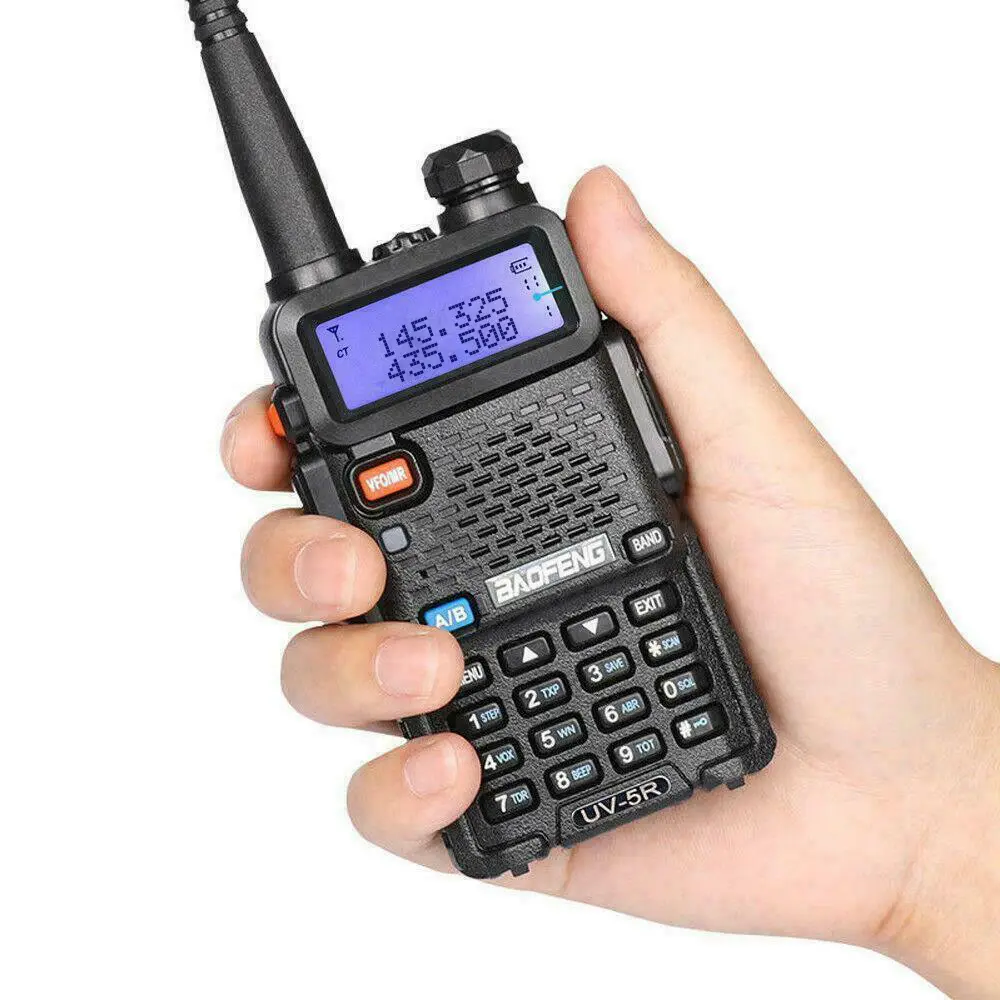 Two-way Radio Walkie-talkie UV-5R Black