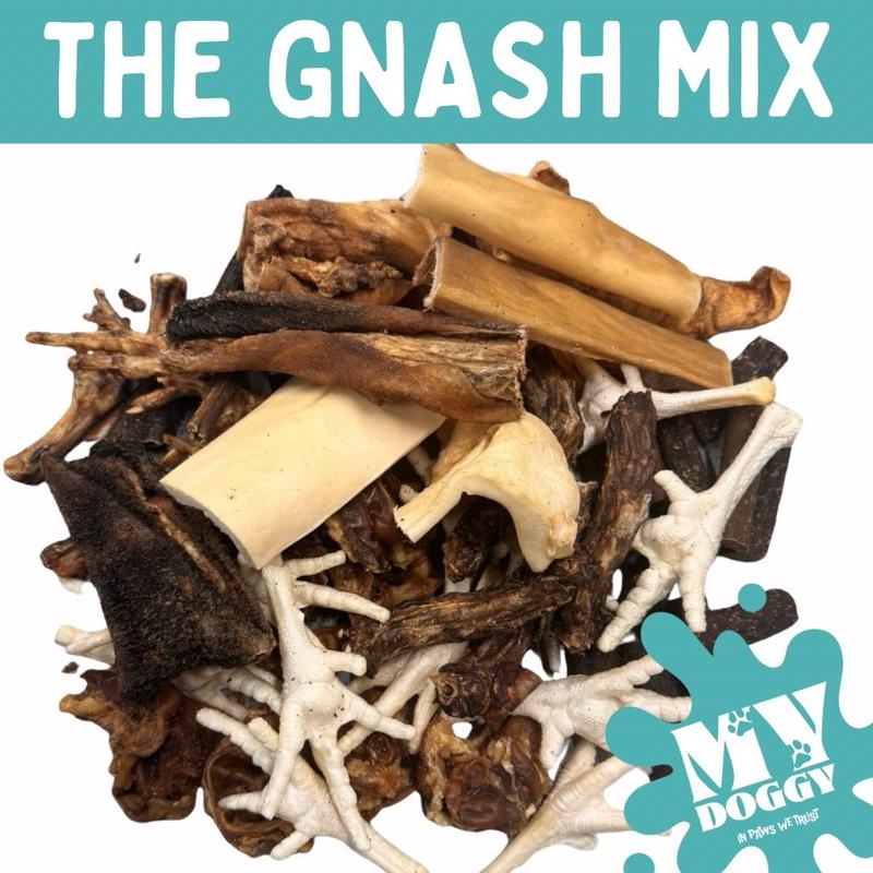 1kg Gnash mix - approx 70pcs - dog treats 0