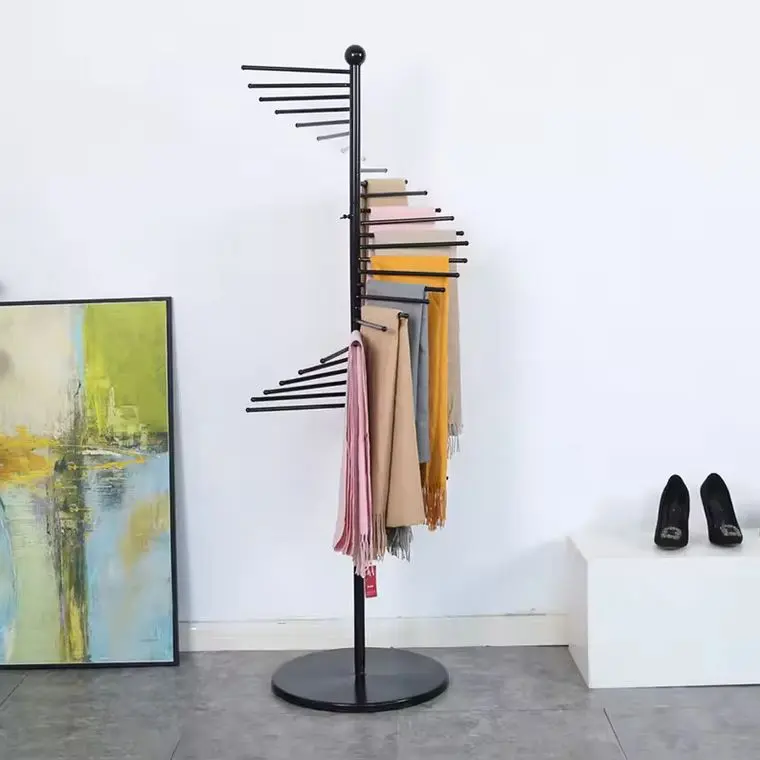 Black Luxury Hijab/Scarf Stand Organiser: A blend of Style and Modernisation 0