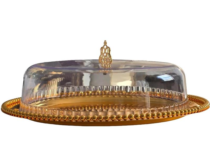 Cake and Snack Tray Set in Gold and Silver - Kings Kitchenware 2