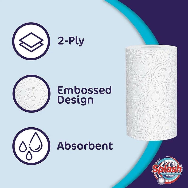 24 Rolls Splash itchen Rolls   ( Micro Absorbent Technology) 1