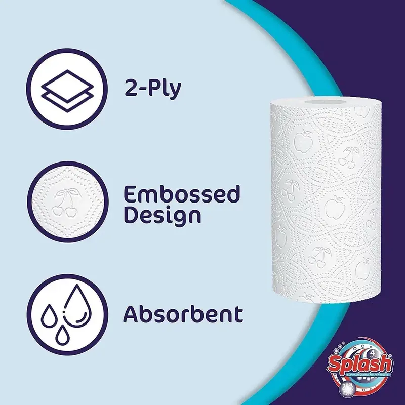 24 Rolls Splash itchen Rolls   ( Micro Absorbent Technology) 1
