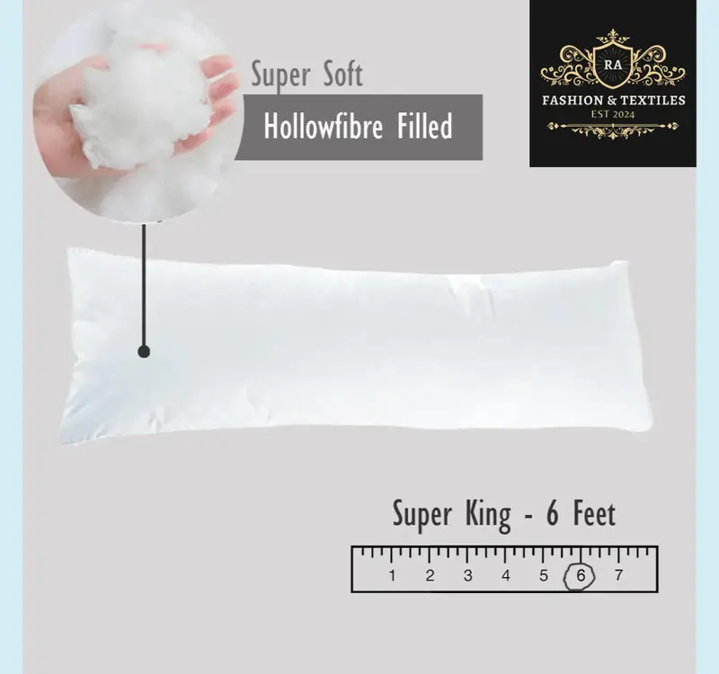BOLSTER PILLOWS DEEP FILLED ALL SIZES AVAILABLE  | SAME DAY DISPATCH | 7