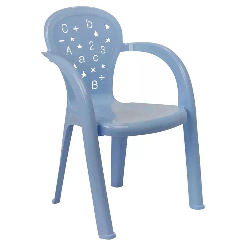 2Pc Coloured Plastic Kids Chairs Stackable Nursery Indoor Outdoor Party Garden Play 6